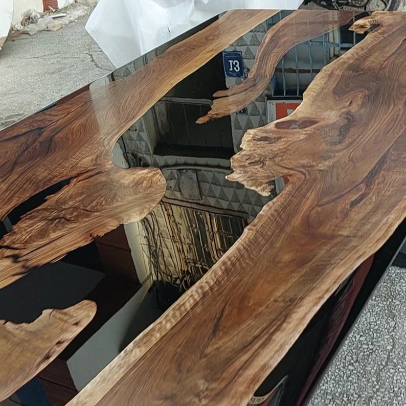 Epoxy Table Special Dining Table Live Edge Table