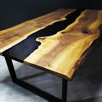 Epoxy Table, Custom Dining Table, Dining Room Table