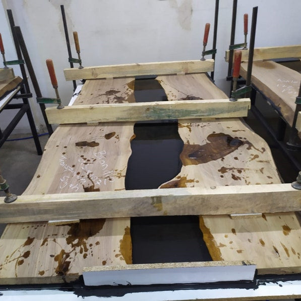 Epoxy Table, Custom Dining Table, Dining Room Table