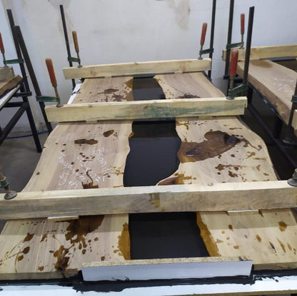 Epoxy Table, Custom Dining Table, Dining Room Table